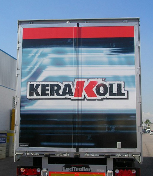 Rotulación Camión Kerakoll